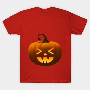 Laught halloween pumpkin T-Shirt